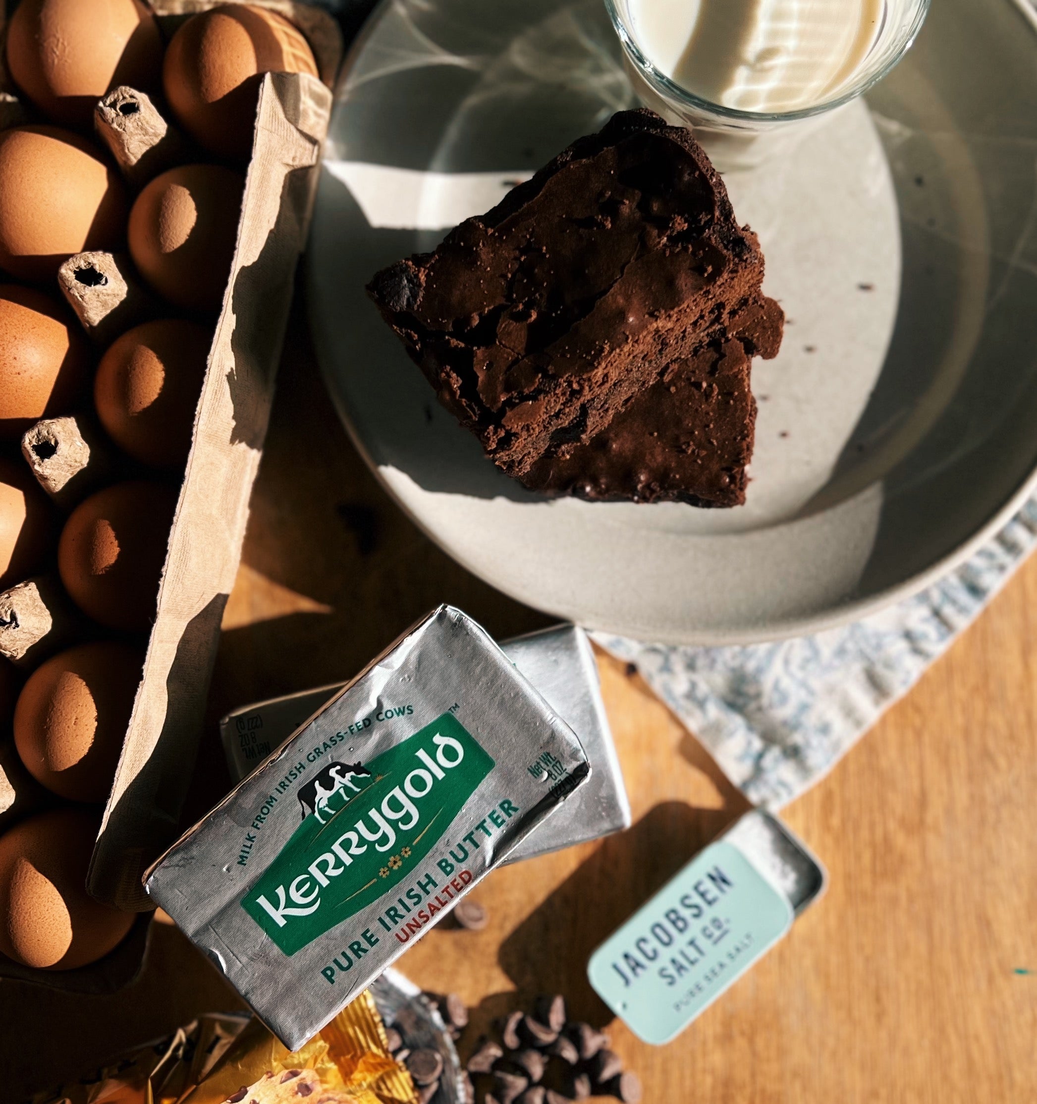 The Farmhouse Fudgy Brownies | Gluten Free